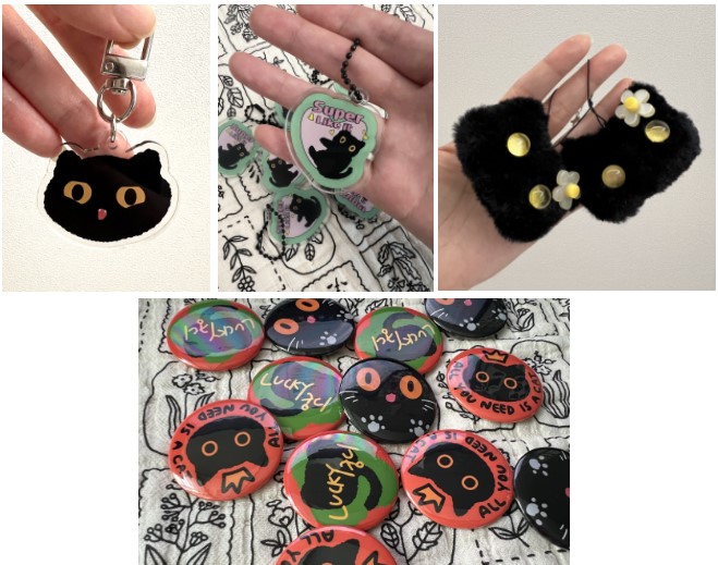 키링 & 캔뱃지